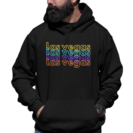 Las Vegas Unisex Hoodie | Black