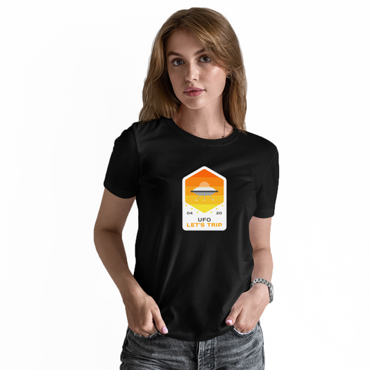 UFO Women's T-shirt | Black