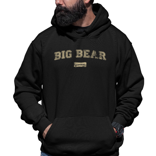Big Bear Represent Unisex Hoodie | Black