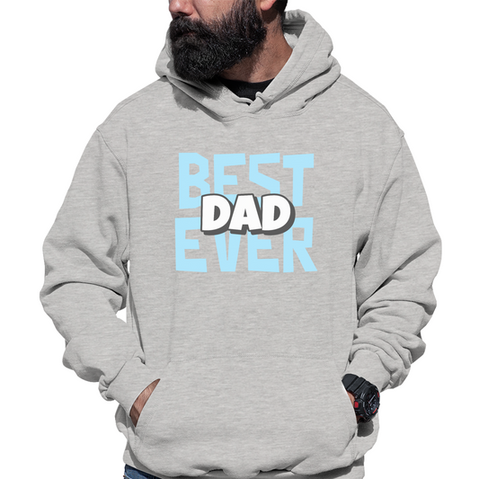 Best dad ever Unisex Hoodie | Gray