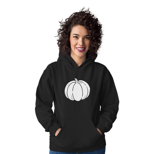 Pumpkin Pocket Unisex Hoodie | Black