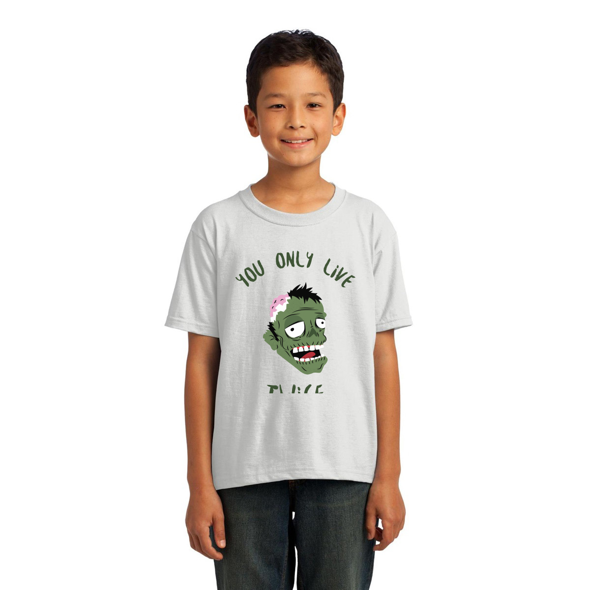 You Only Live Twice Kids T-shirt | White