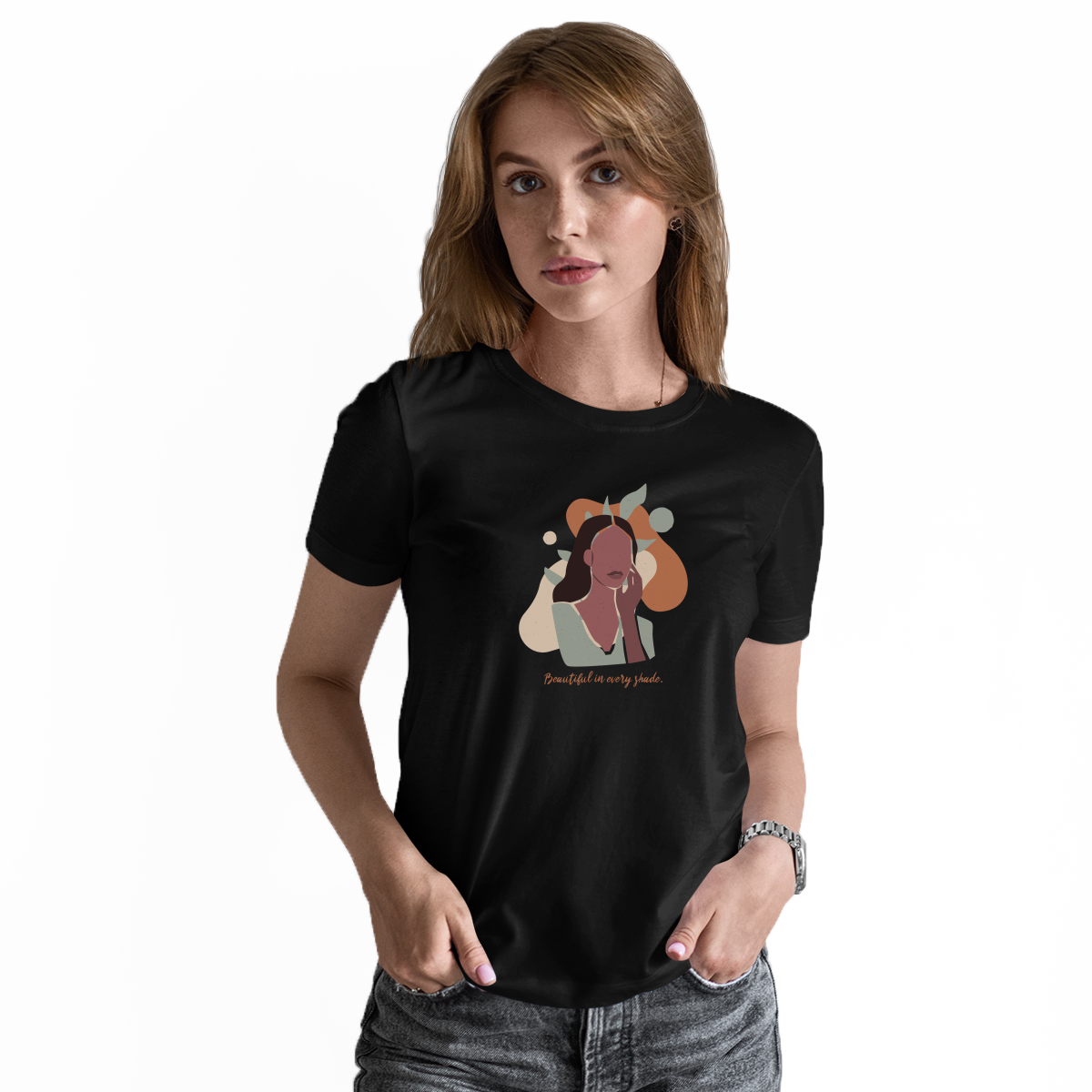 Beautiful in Every Shade Women's T-shirt | Black