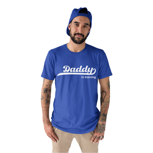 Daddy in training Men's T-shirt | Blue