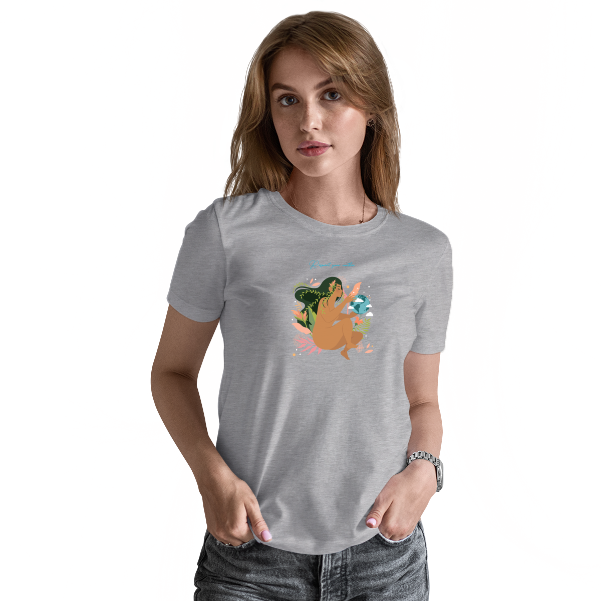 Respect your mother Women's T-shirt | Gray