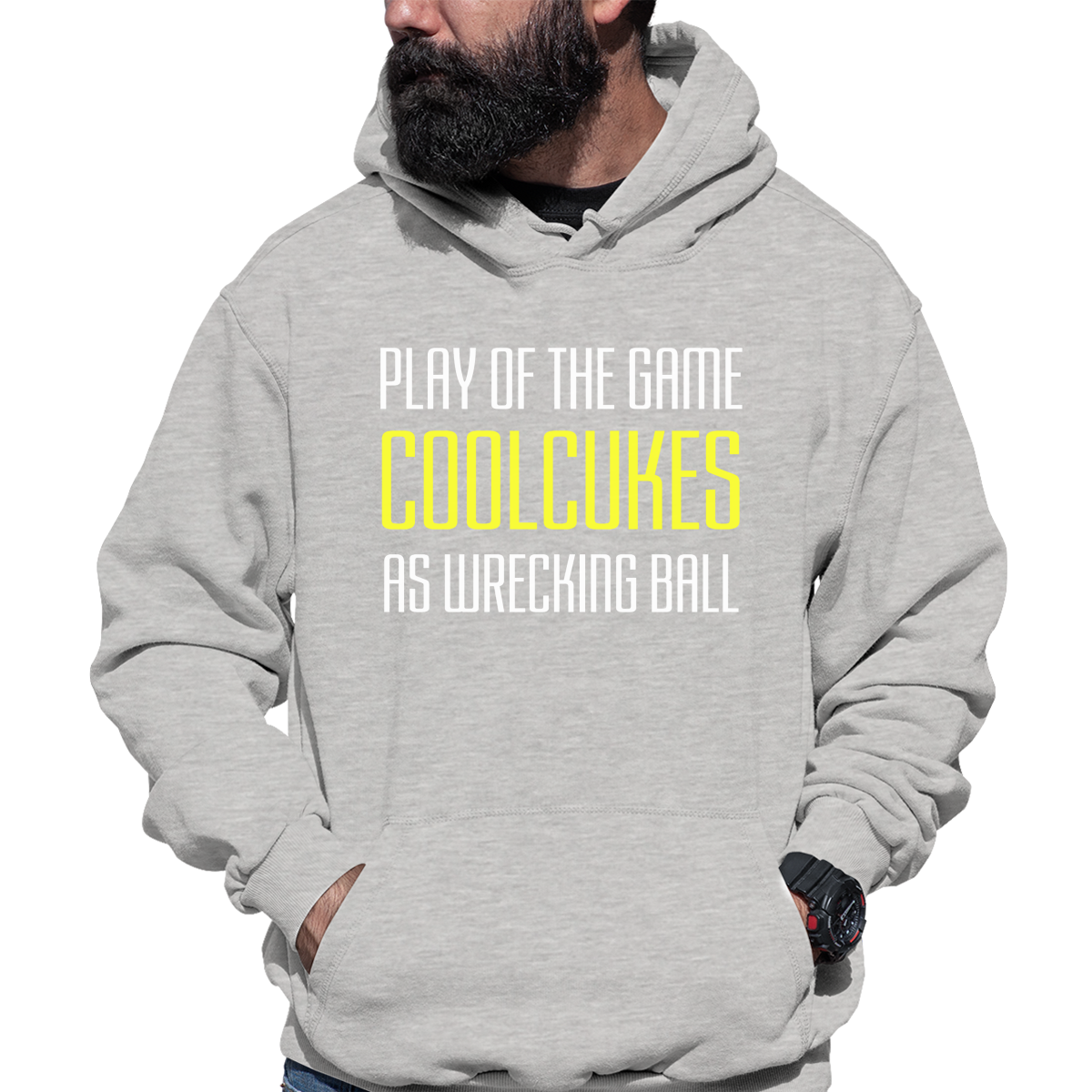 Play of the Game Unisex Hoodie | Gray
