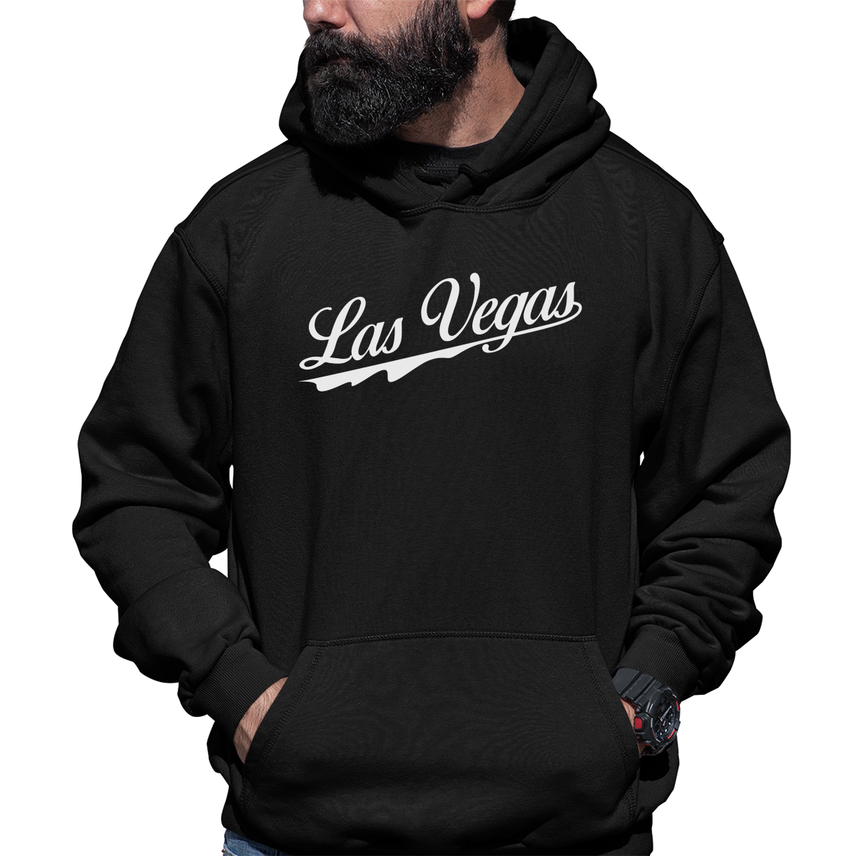 Las Vegas Unisex Hoodie | Black