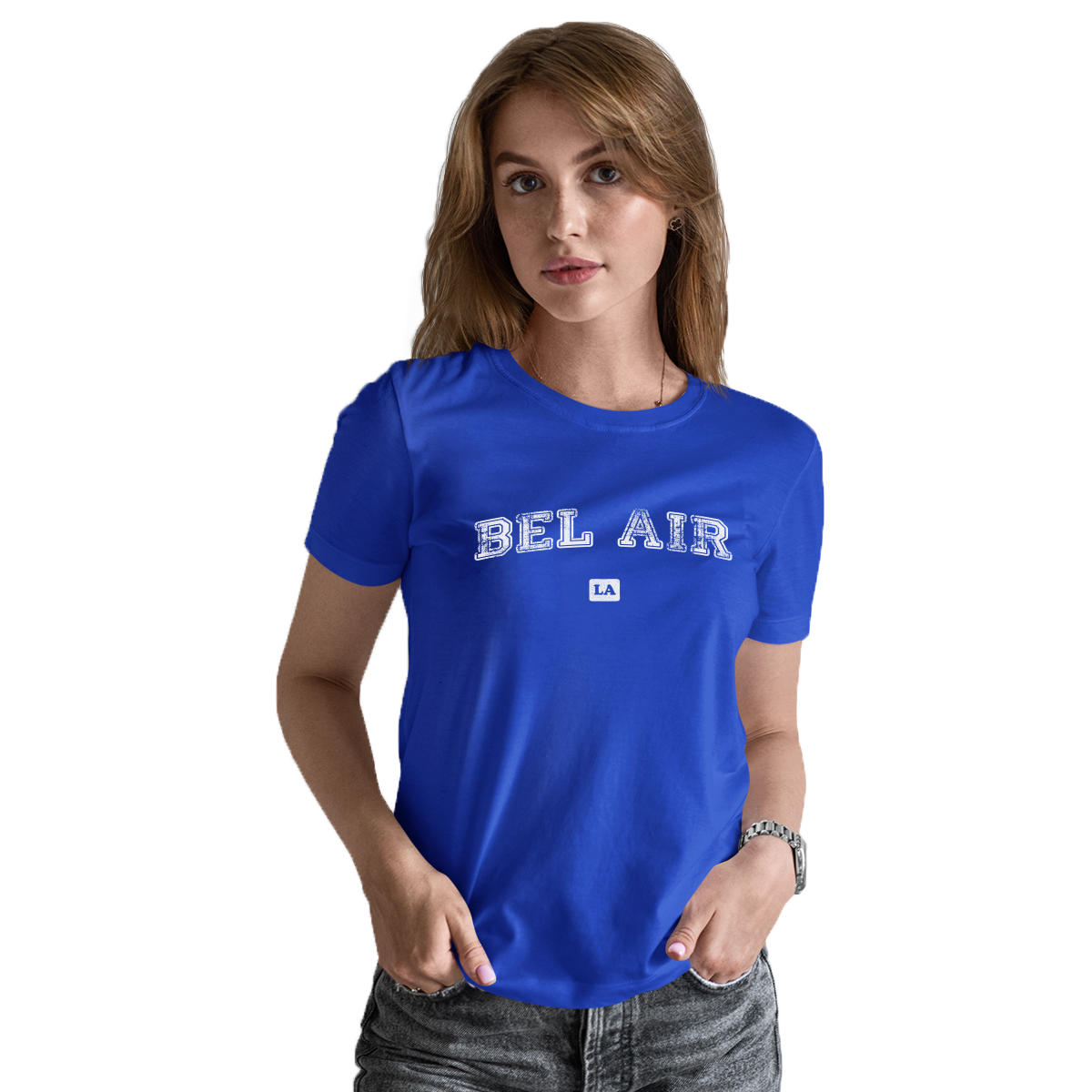 Bel Air LA Represent Women's T-shirt | Blue