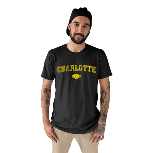 Charlotte  Represent Men's T-shirt | Black