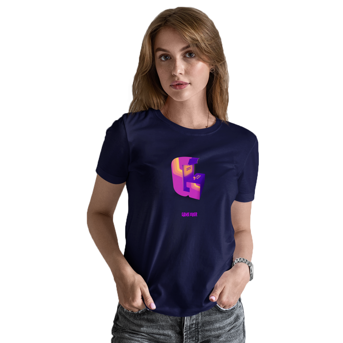 Game Over Women's T-shirt | Navy