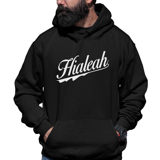 Hialeah Unisex Hoodie | Black