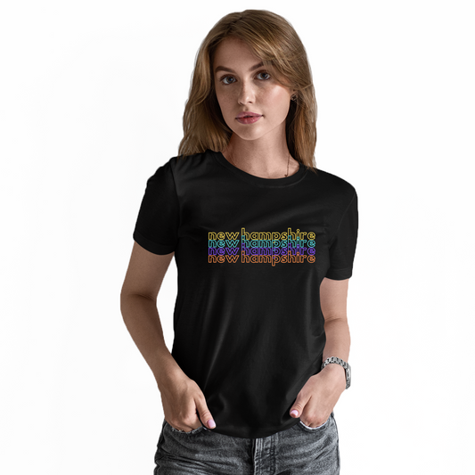 New Hampshire Women's T-shirt | Black