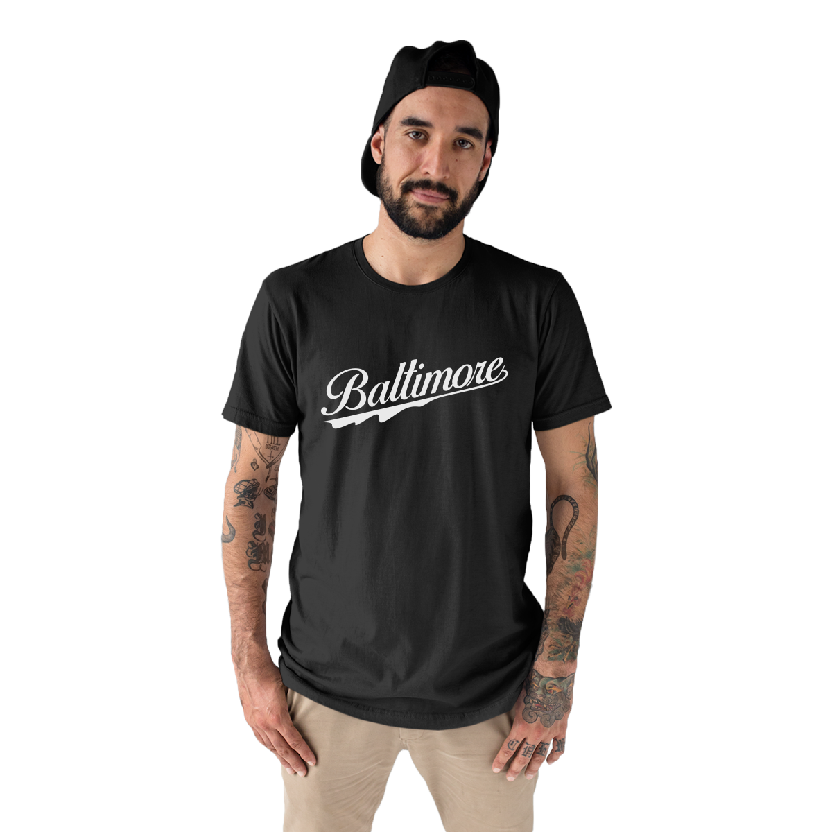 Baltimore Men's T-shirt | Black