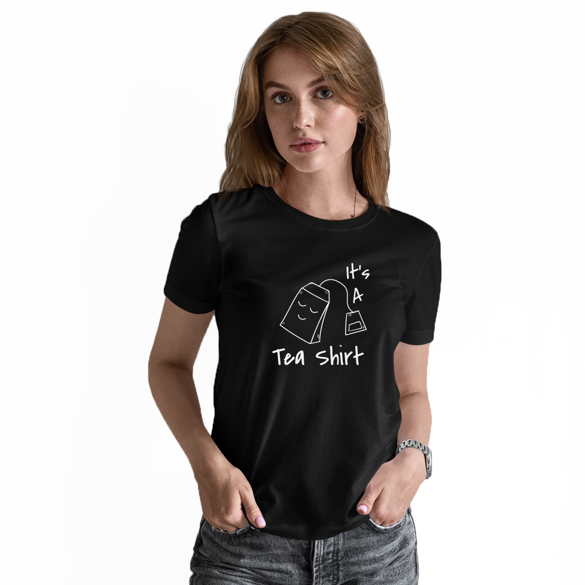 It's A Tea Shirt  Women's T-shirt | Black