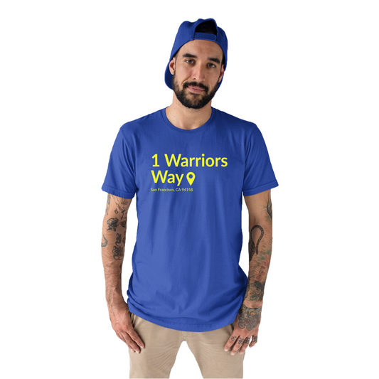 Golden State Basketball Stadium  Men's T-shirt | Blue