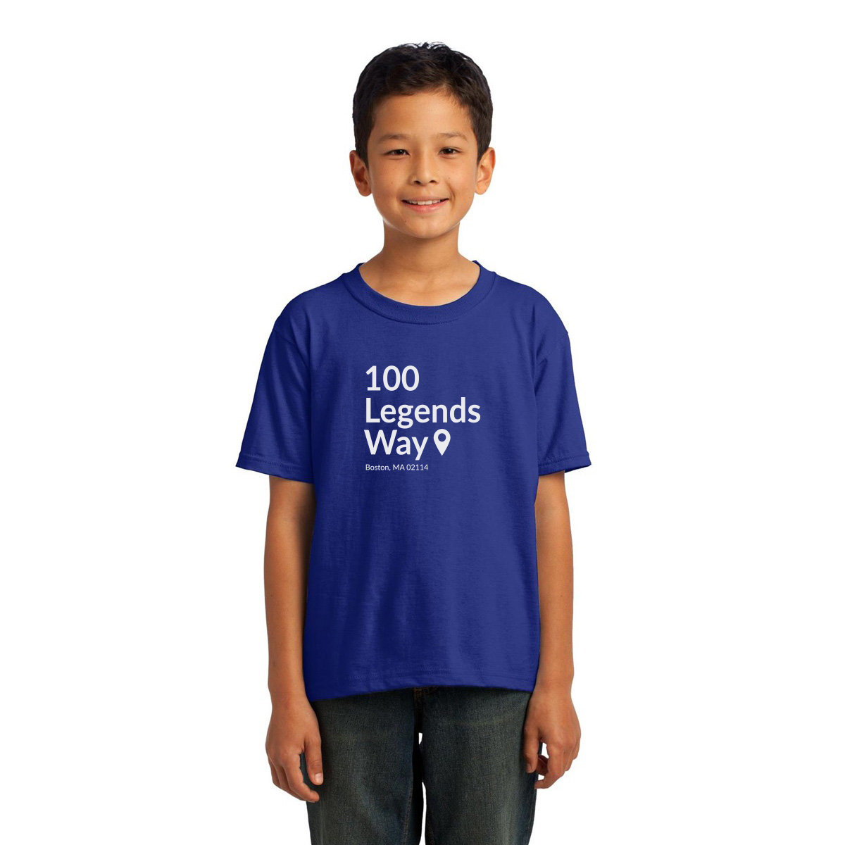 Boston Hockey Stadium Toddler T-shirt | Blue