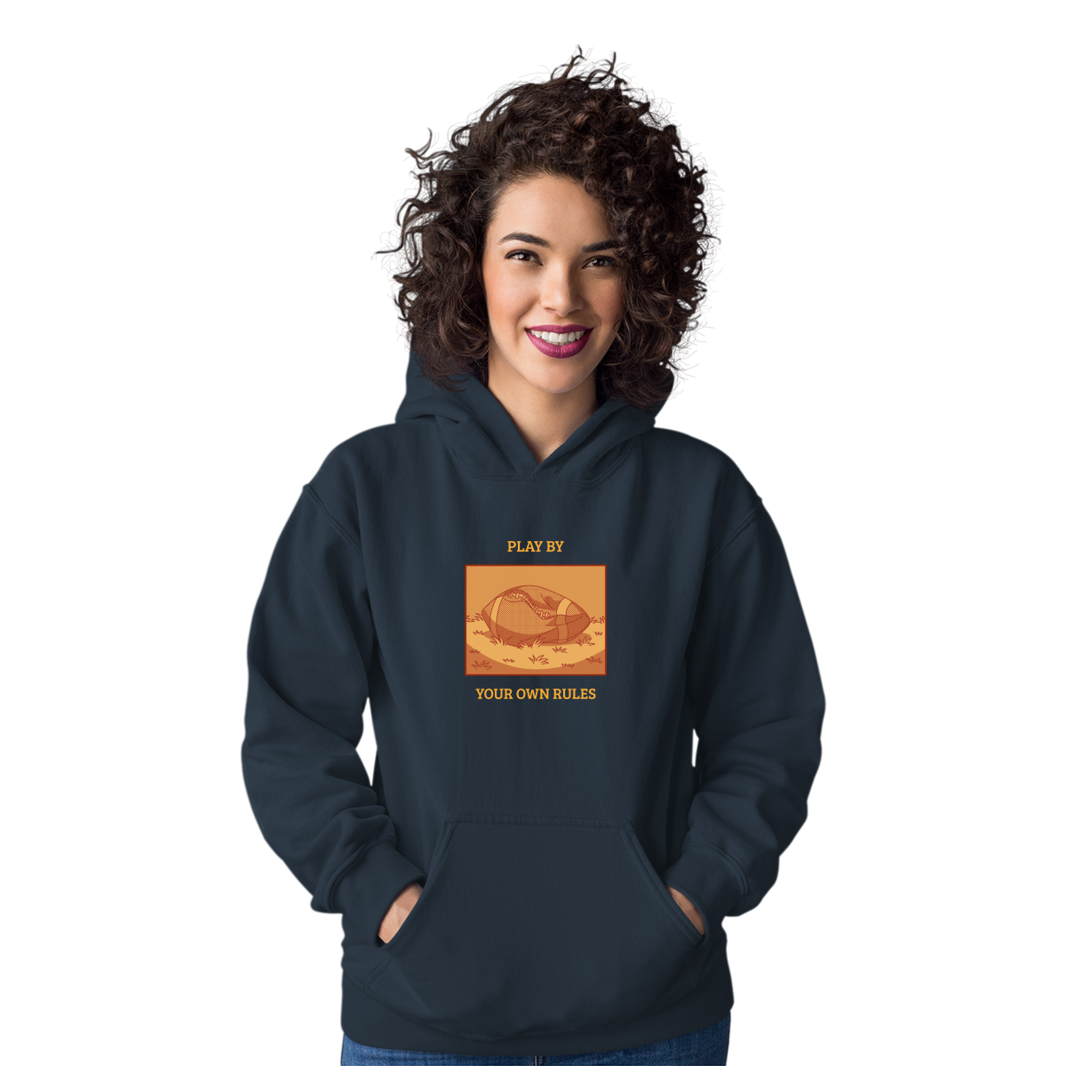 Play By Your Own Rules Unisex Hoodie | Navy