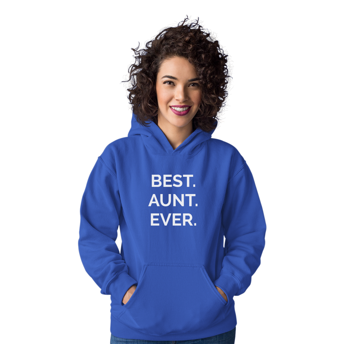 Best Aunt Ever Unisex Hoodie | Blue