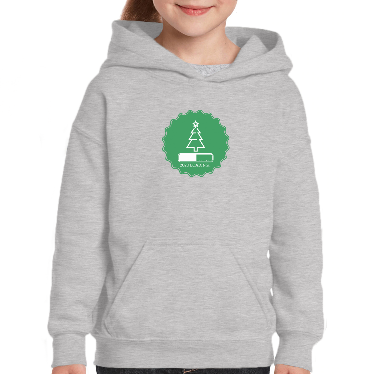 2021 Loading Kids Hoodie | Gray