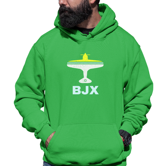 FLY Guanajuato BJX Airport Unisex Hoodie | Green