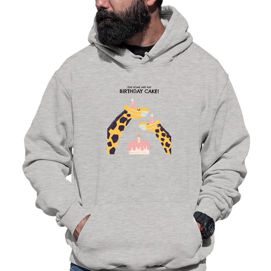 Birthday Cake  Unisex Hoodie | Gray