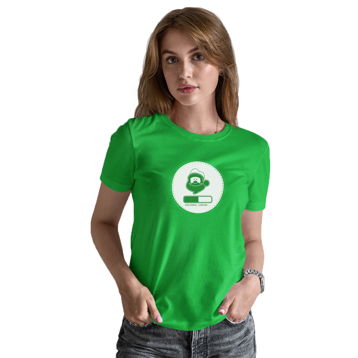 Christmas Loading Women's T-shirt | Green