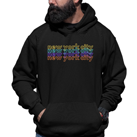 New York City Unisex Hoodie | Black