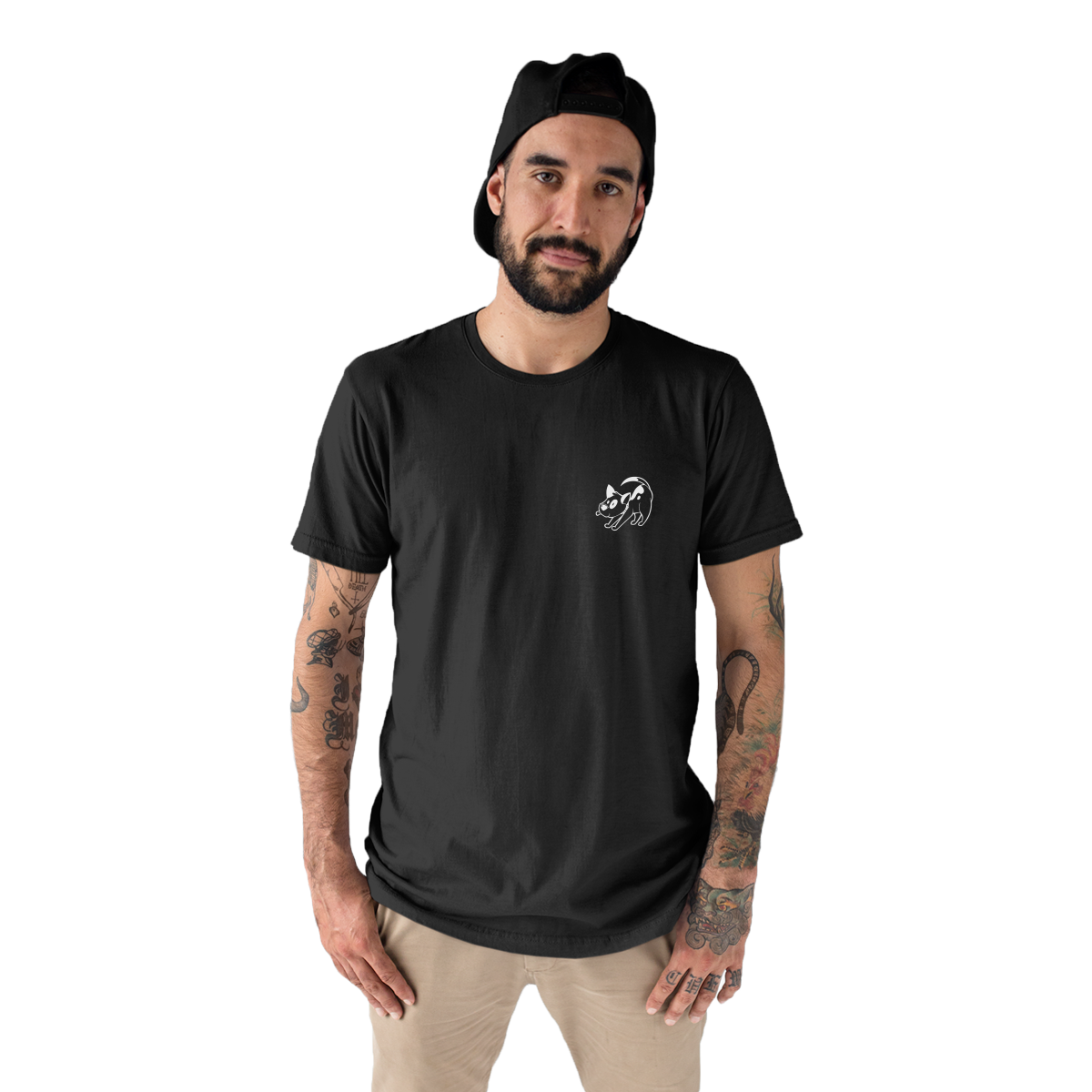 Bull Terrier  Men's T-shirt | Black