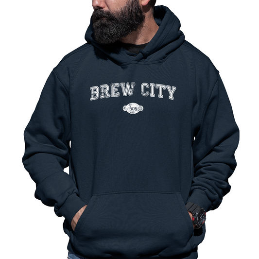 Brew City Represent Unisex Hoodie | Navy