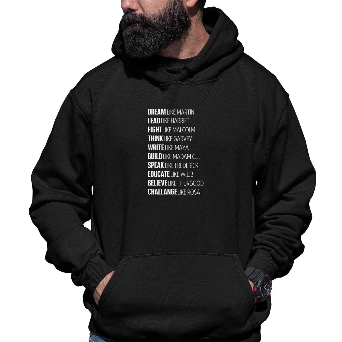 Activist  Unisex Hoodie | Black