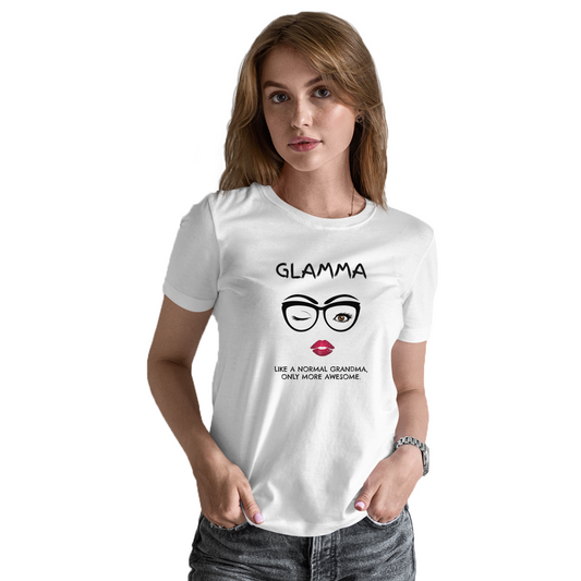 Glamma Women's T-shirt | White