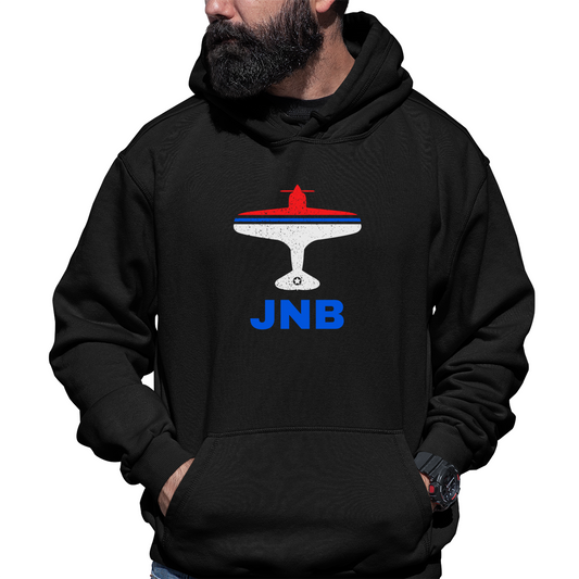 Fly Johannesburg JNB Airport Unisex Hoodie | Black