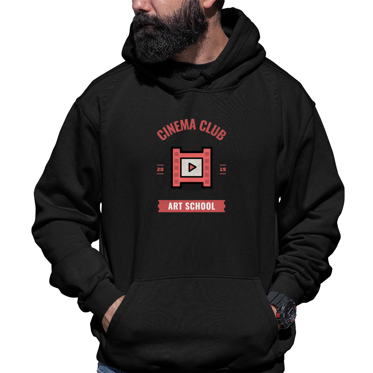 Cinema Club Art School 2020 Unisex Hoodie | Black