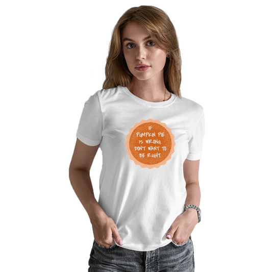 Pumpkin Pie Women's T-shirt | White