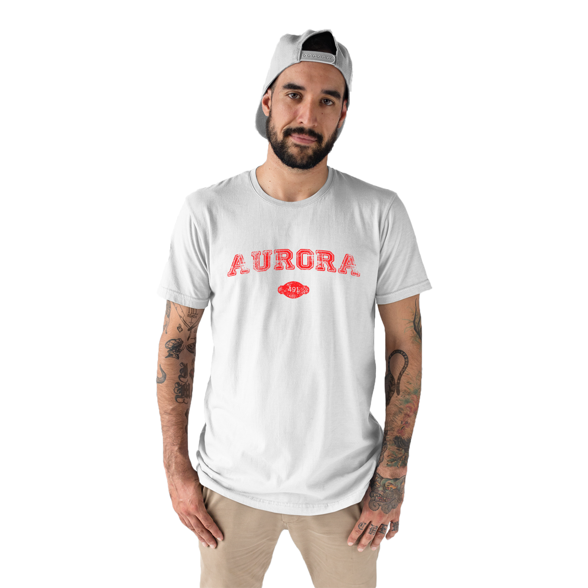 Aurora 1891 Represent Men's T-shirt | White