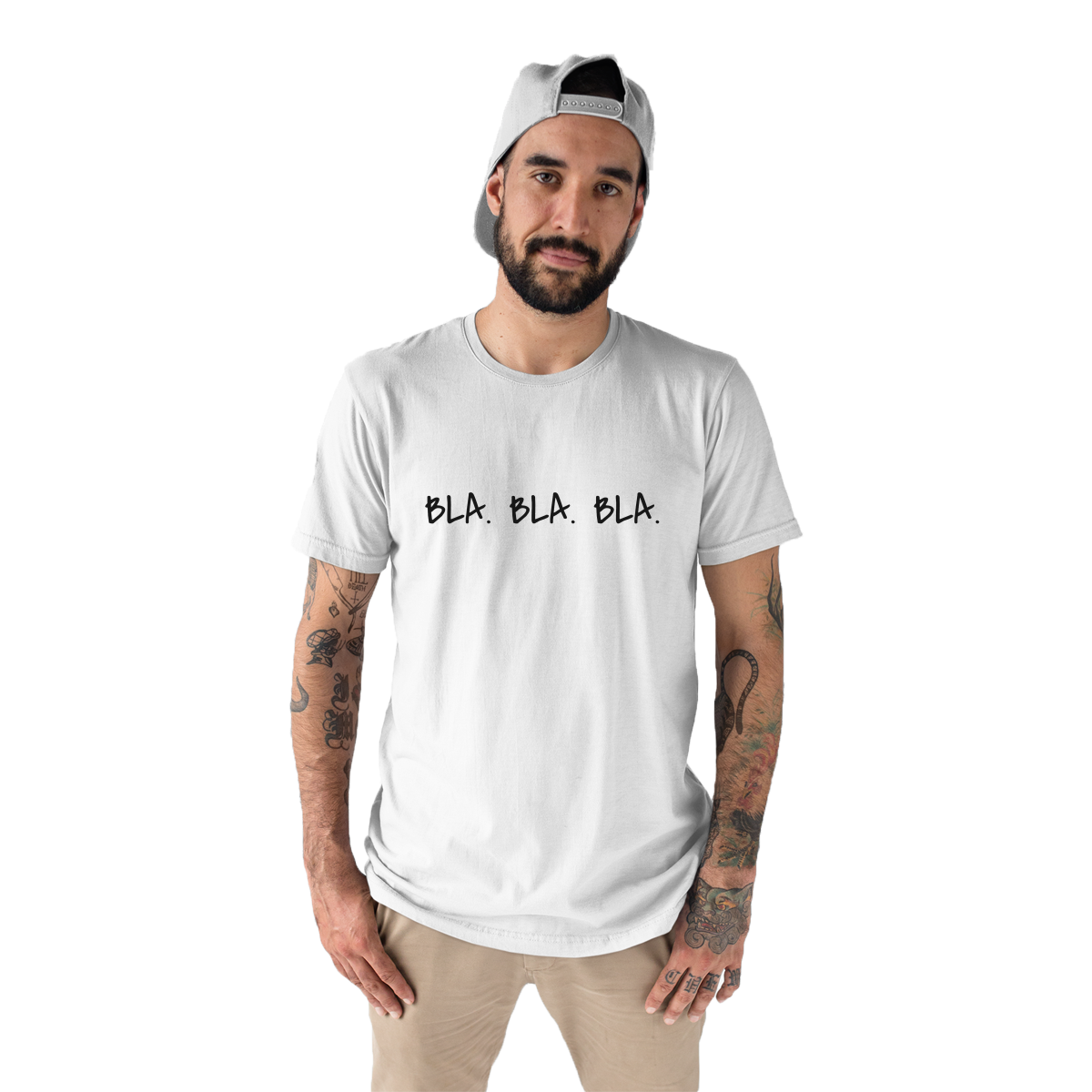 BLA BLA Men's T-shirt | White