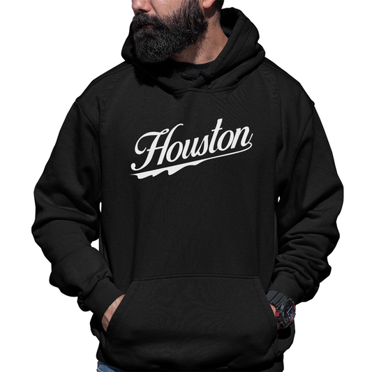 Houston Unisex Hoodie | Black