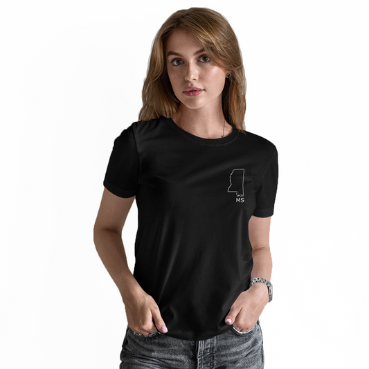 Mississippi Women's T-shirt | Black