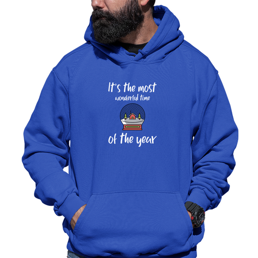 It is the Most Wonderful Time of the Year Unisex Hoodie | Blue