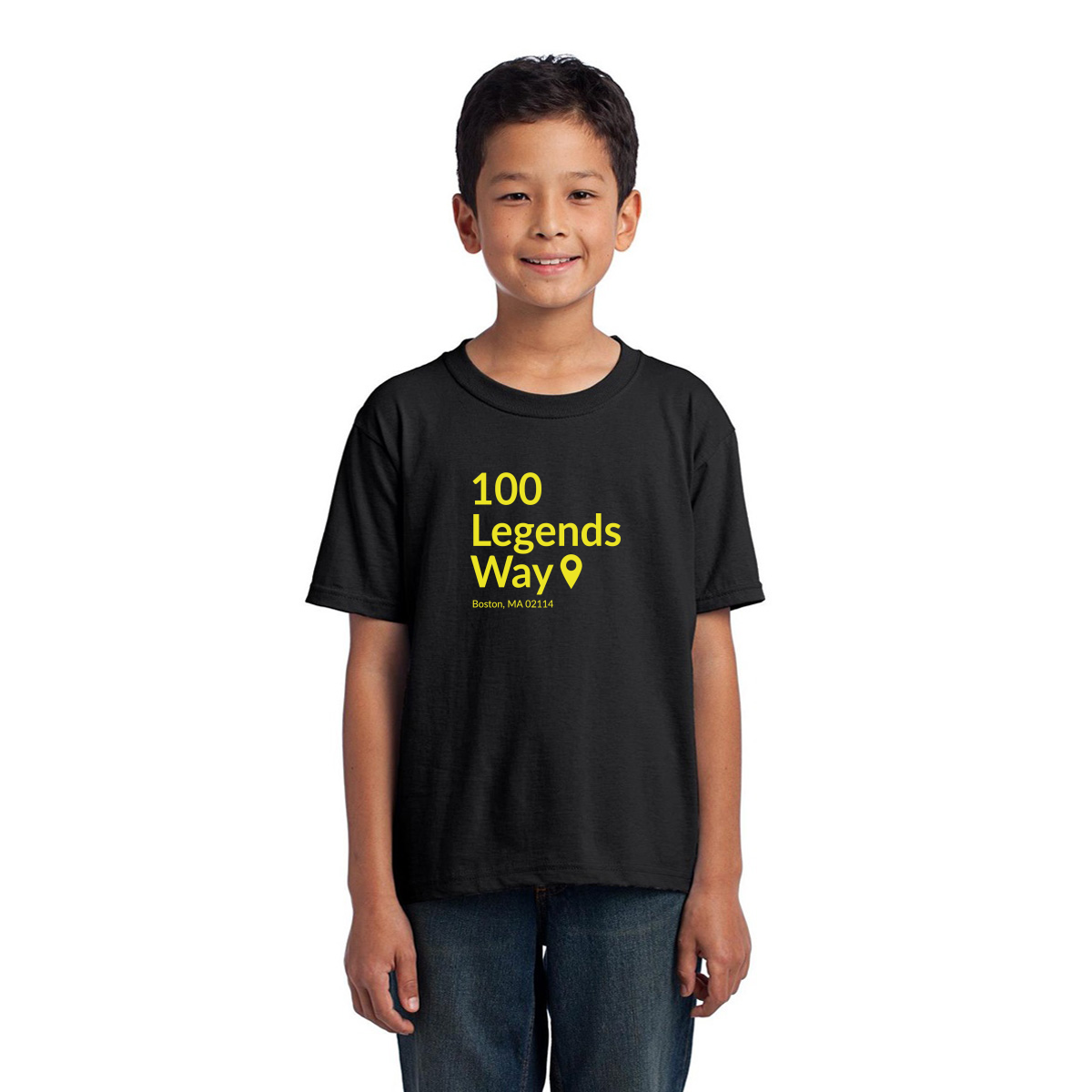 Boston Hockey Stadium Toddler T-shirt | Black