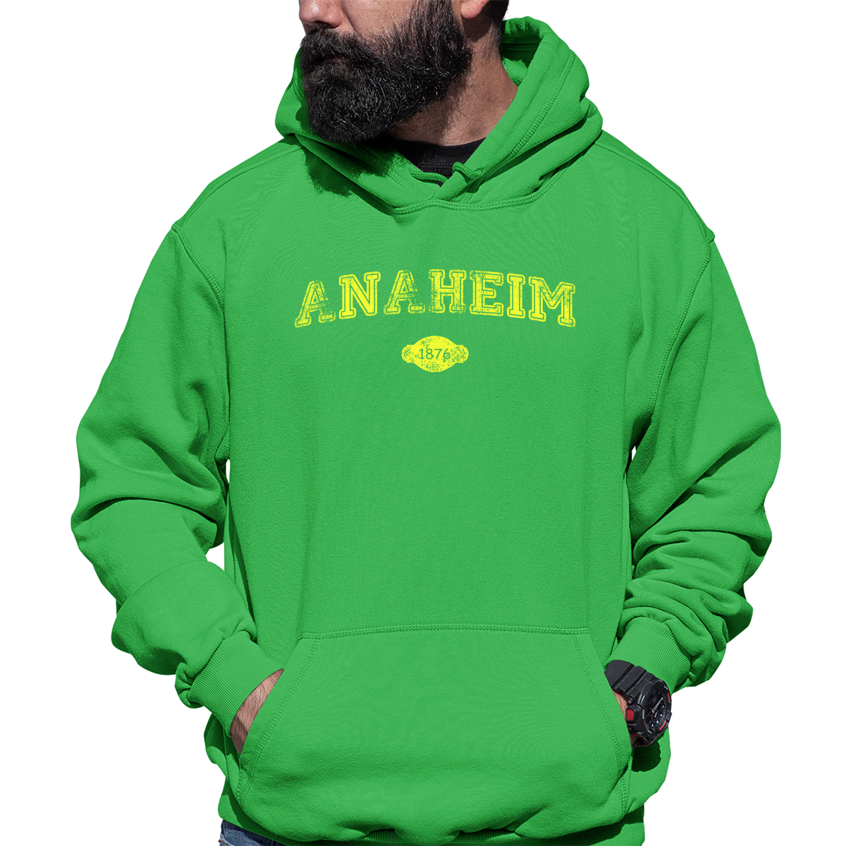 Anaheim 1876 Unisex Hoodie | Green