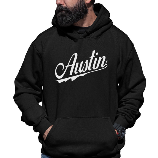Austin Unisex Hoodie | Black