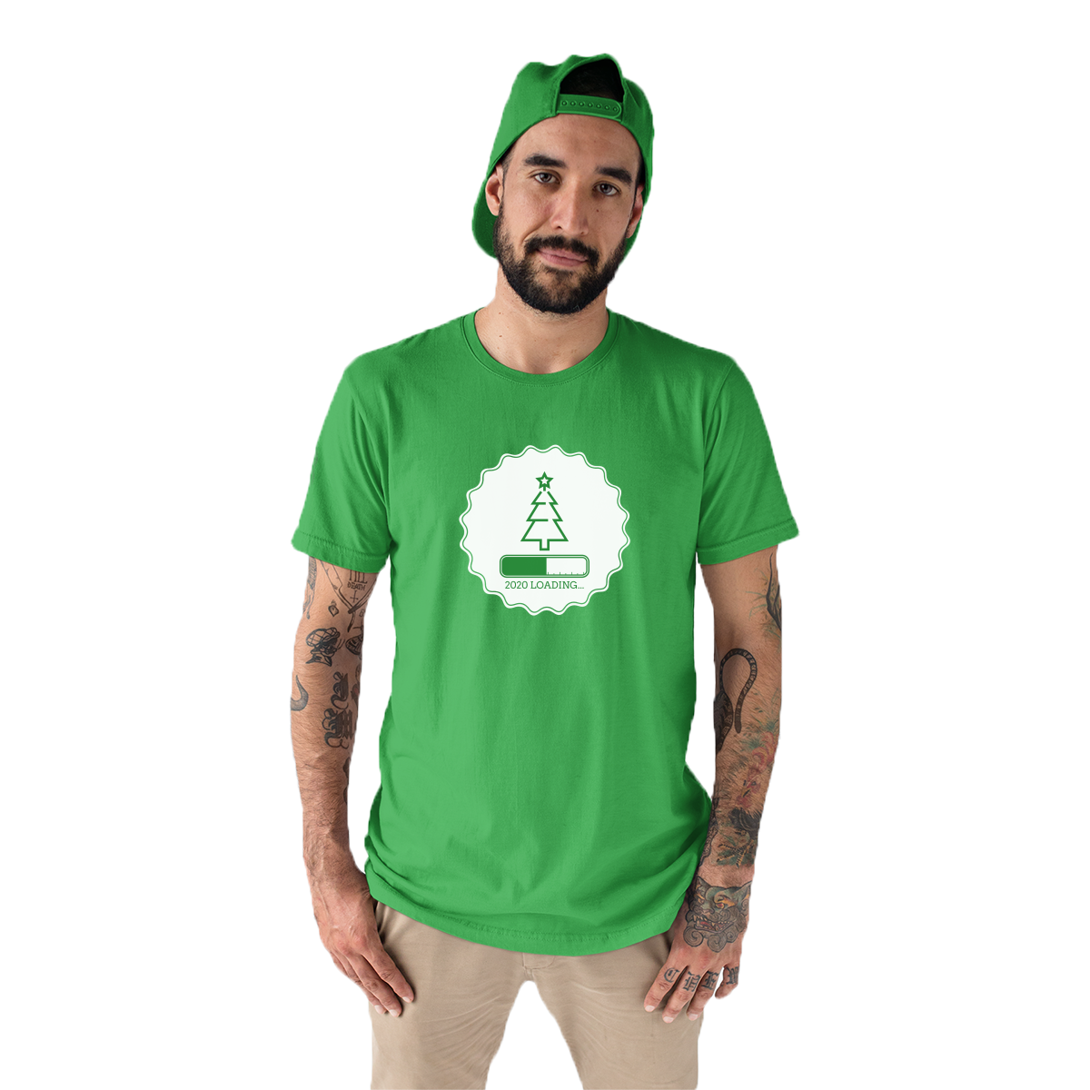 2021 Loading Men's T-shirt | Green