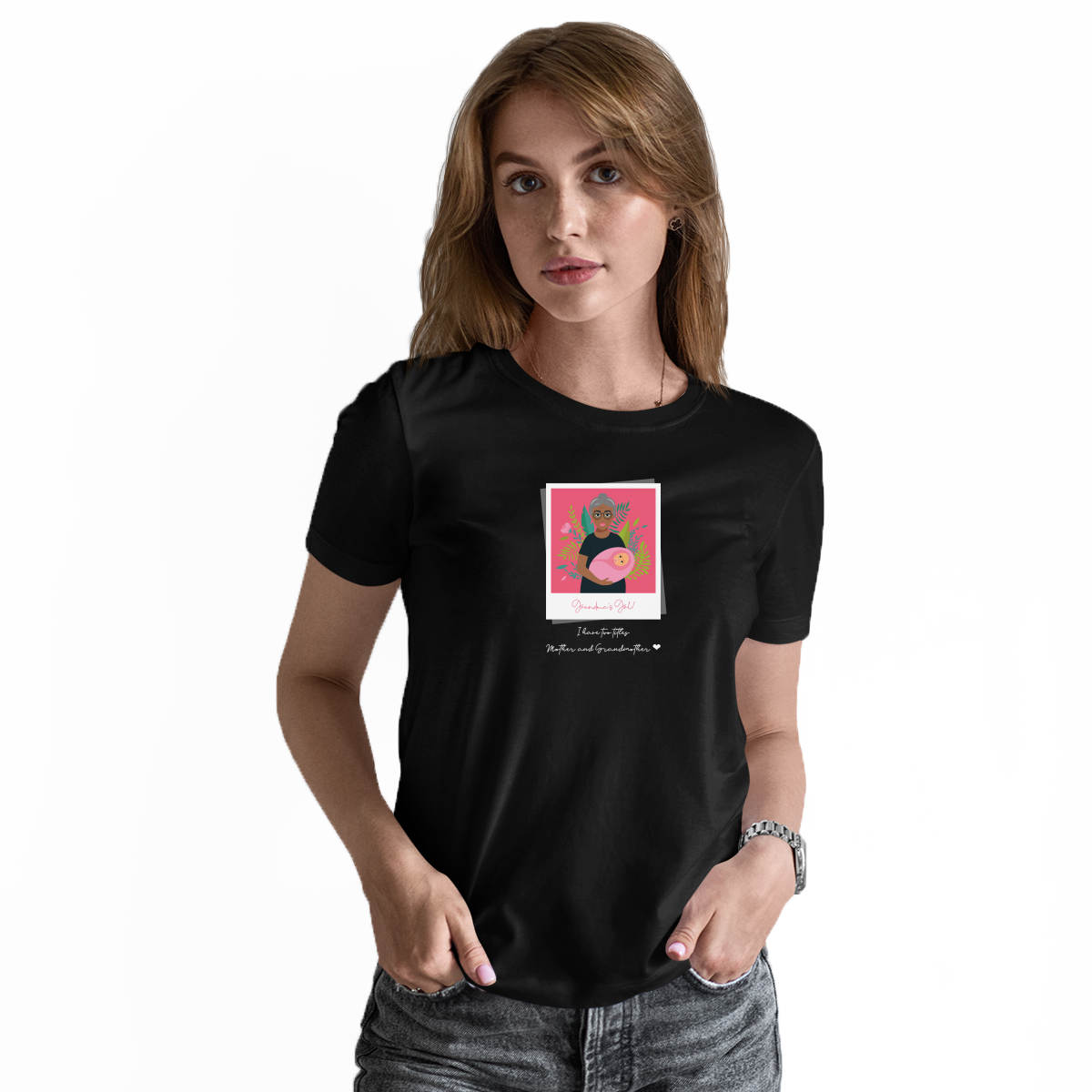 Grandma's Gold Women's T-shirt | Black