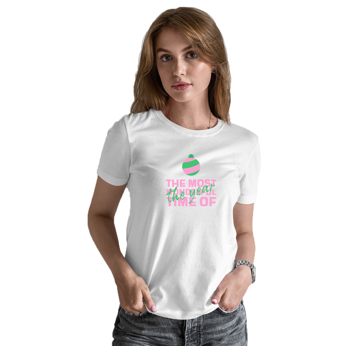 The Most Wonderful Time of the Year Women's T-shirt | White