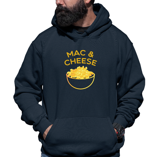 Bowl of Mac and Cheese Unisex Hoodie | Navy