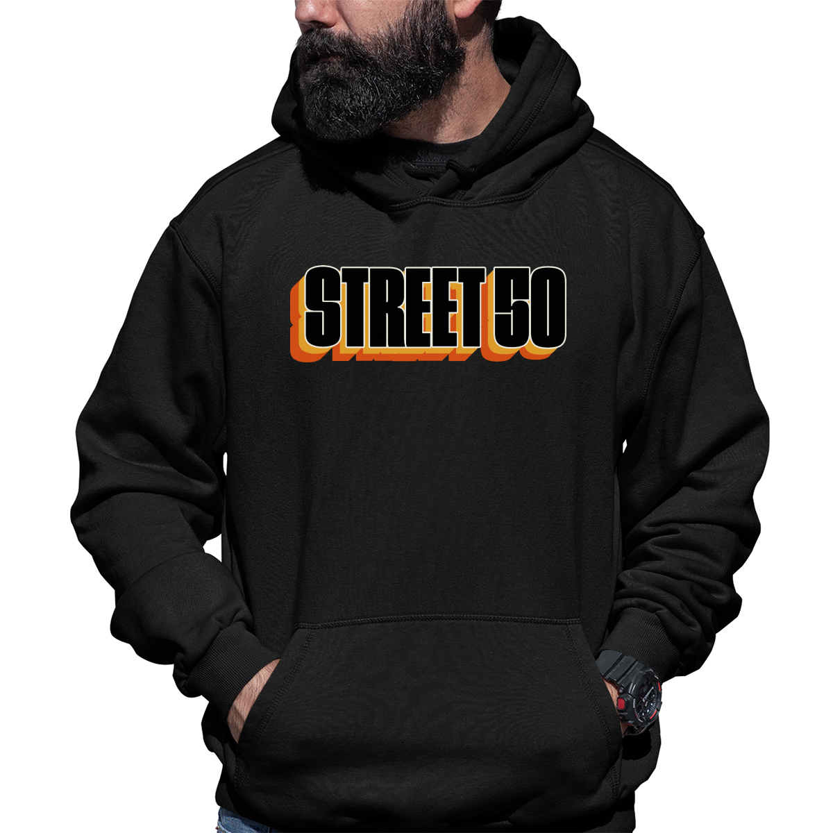 Warm 50  Unisex Hoodie | Black
