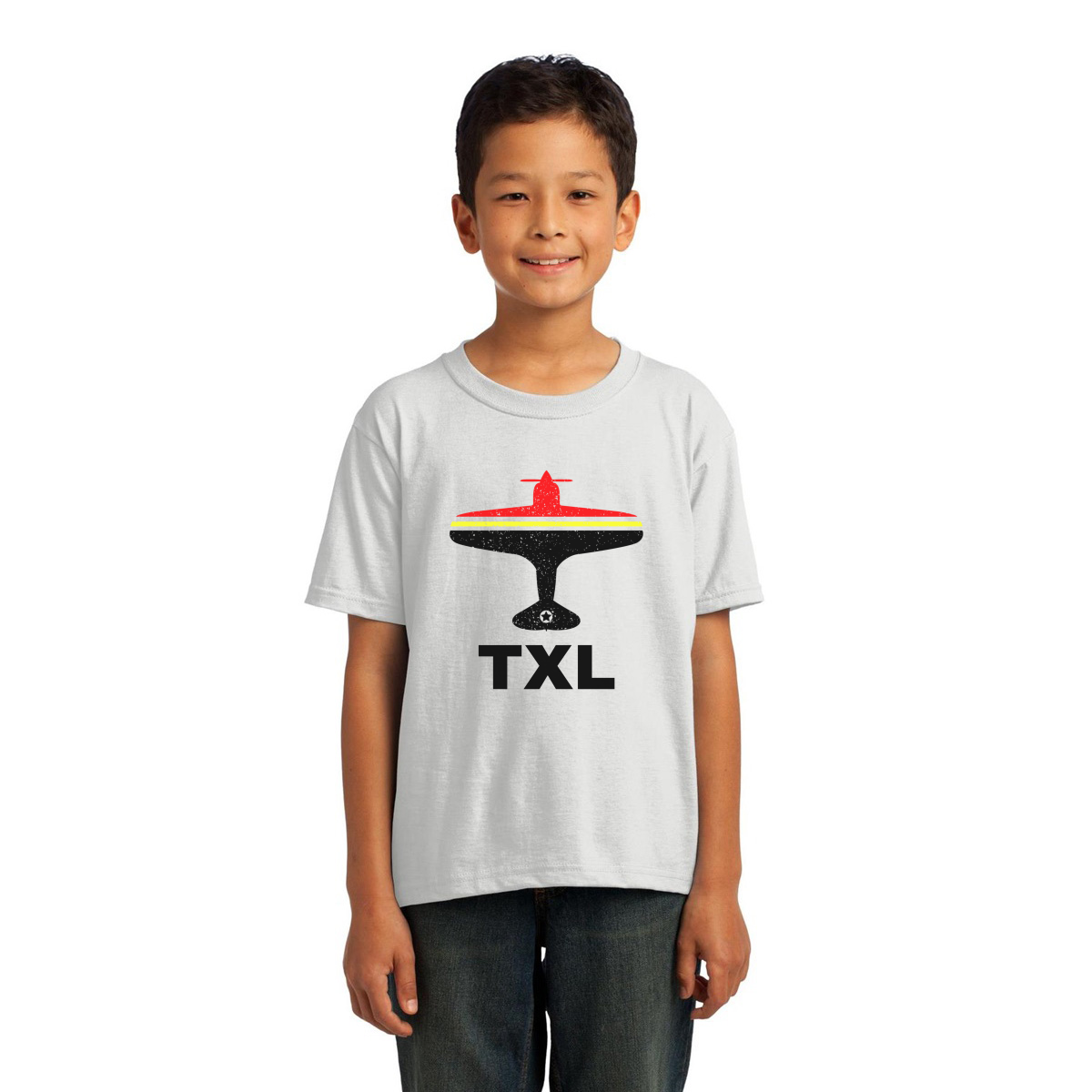 Fly Berlin TXL Airport  Kids T-shirt | White