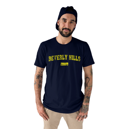 Beverly Hills Represent Men's T-shirt | Navy