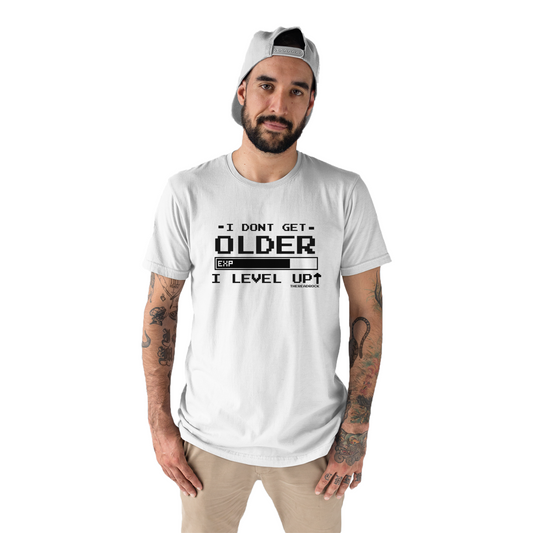 I Don't Get Older I Level Up Men's T-shirt | White